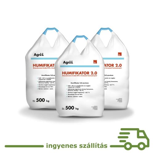 Agrii Humifikator 2.0 granulált talajjavító műtrágya kálciummal  (24 t)