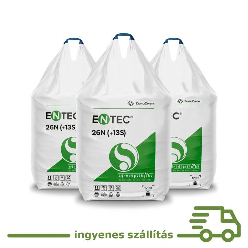 ENTEC 26N (+13S) nitrogén műtrágya kénnel (24 t)