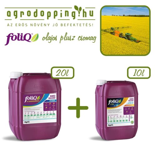FoliQ Olajos Plusz csomag (20 liter + 10 liter)