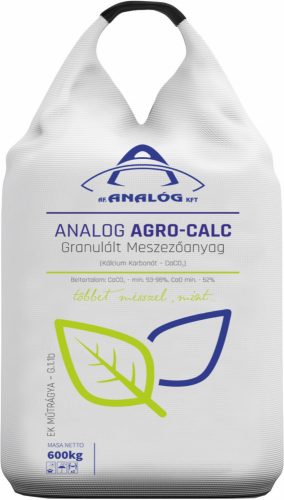 Agro-Calc talajjavító granulált mész