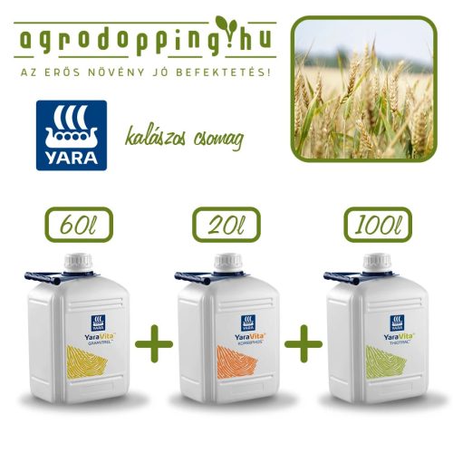 Yara kalászos csomag (60 liter + 20 liter + 100 liter)